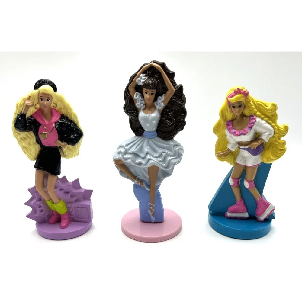 Vintage 1992 Mattel Barbie Dolls Happy Meal 4